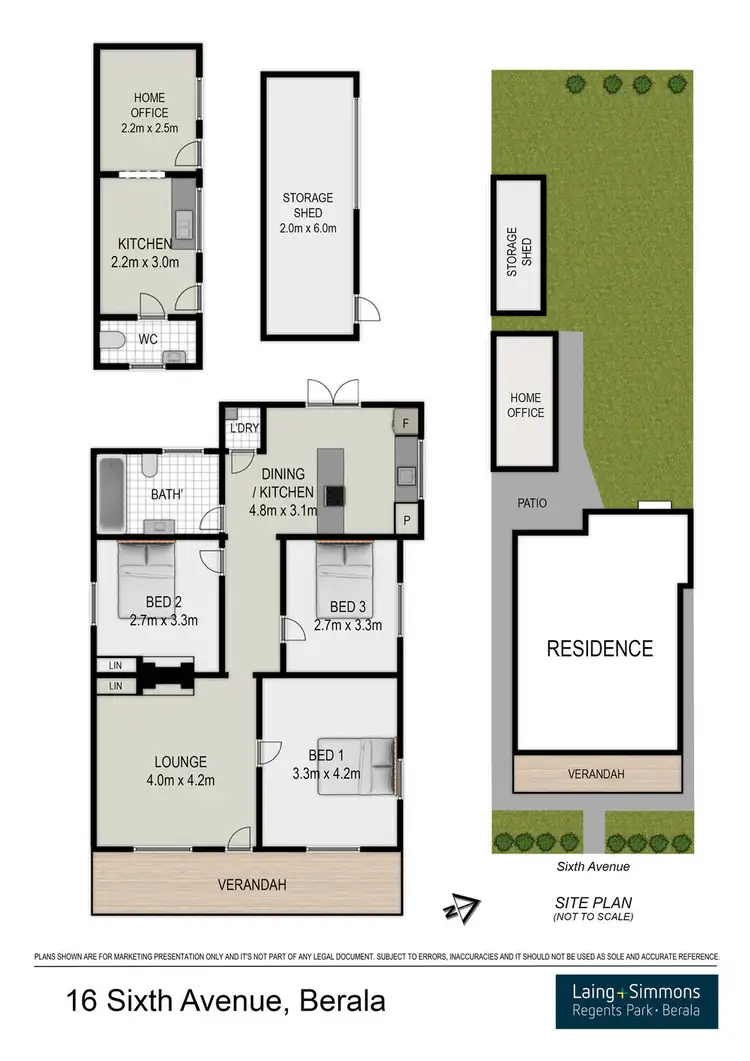 Floorplan of Homely house listing, 16 Sixth Avenue, Berala NSW 2141