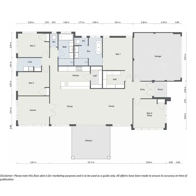 Floorplan of Homely house listing, 72 Denison Link, Millbridge WA 6232