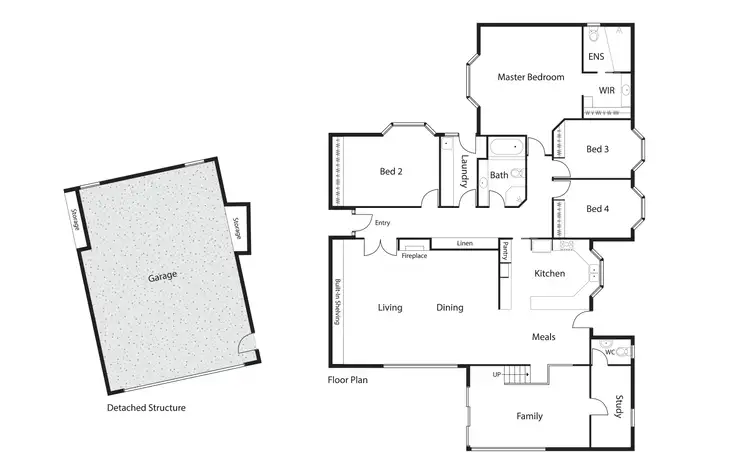 Floorplan of Homely house listing, 9 Lincoln Close, Chapman ACT 2611