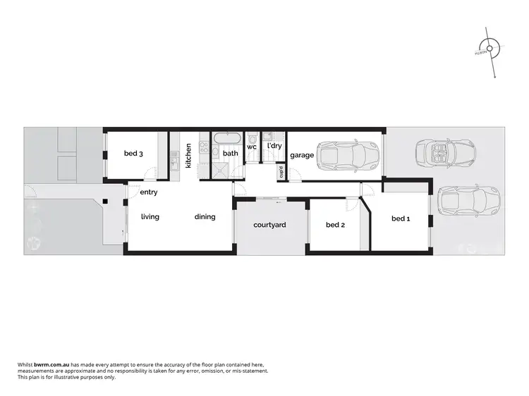 Floorplan of Homely house listing, 230 Kerrigan Street, Dunlop ACT 2615
