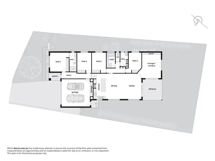 Floorplan of Homely house listing, 10 Hannam Place, Mawson ACT 2607