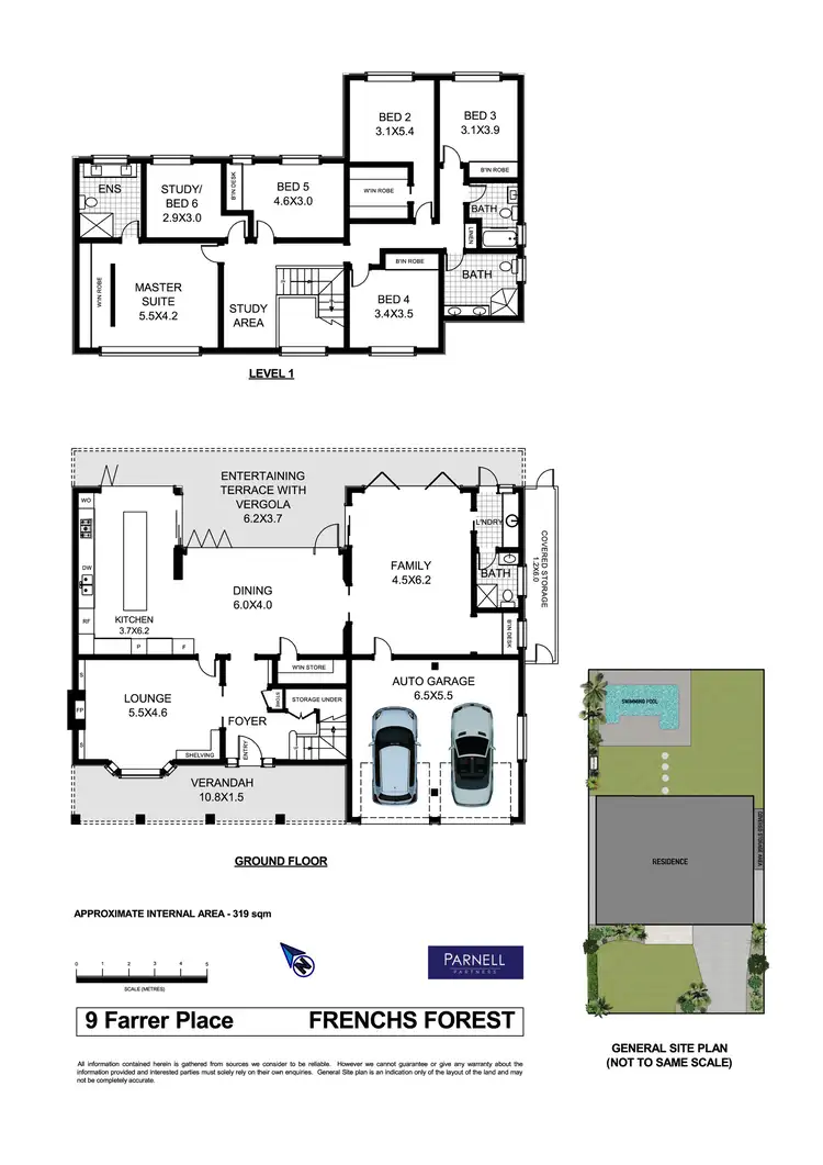 Floorplan of Homely house listing, 9 Farrer Place, Frenchs Forest NSW 2086