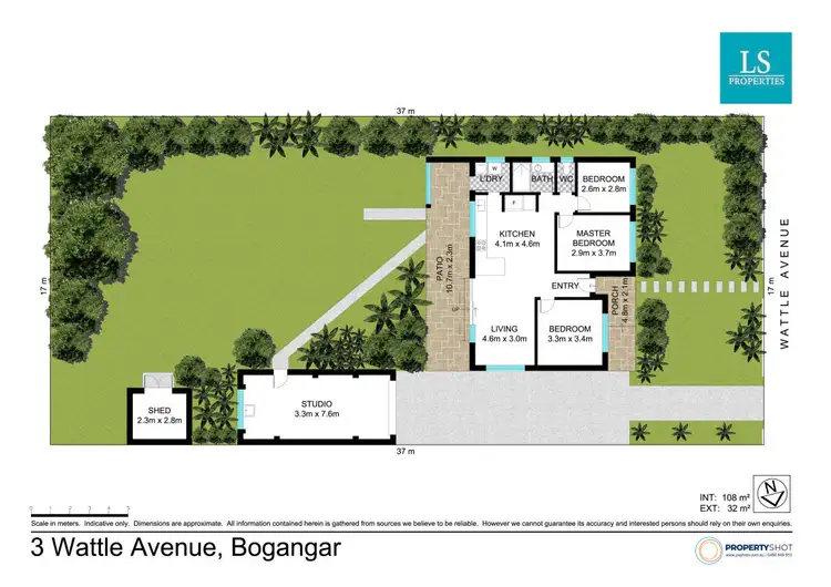 Floorplan of Homely house listing, 3 Wattle Avenue, Bogangar NSW 2488