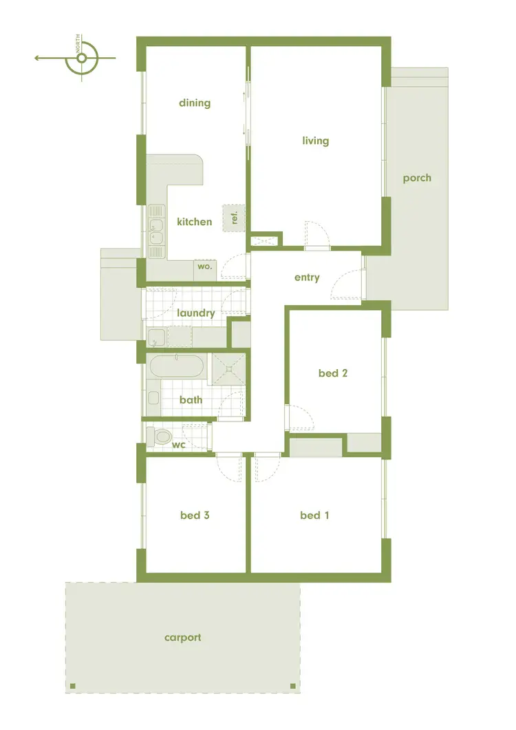 Floorplan of Homely house listing, 11 Eton Place, Kambah ACT 2902