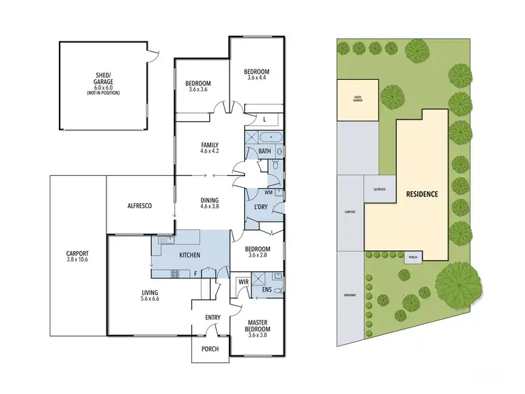 Floorplan of Homely house listing, 1 Nelson Street, Euroa VIC 3666