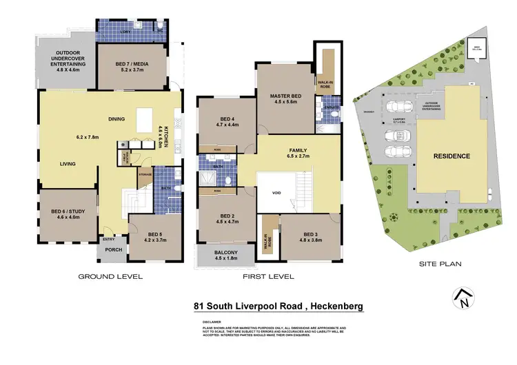 Floorplan of Homely house listing, 81 South Liverpool Road, Heckenberg NSW 2168