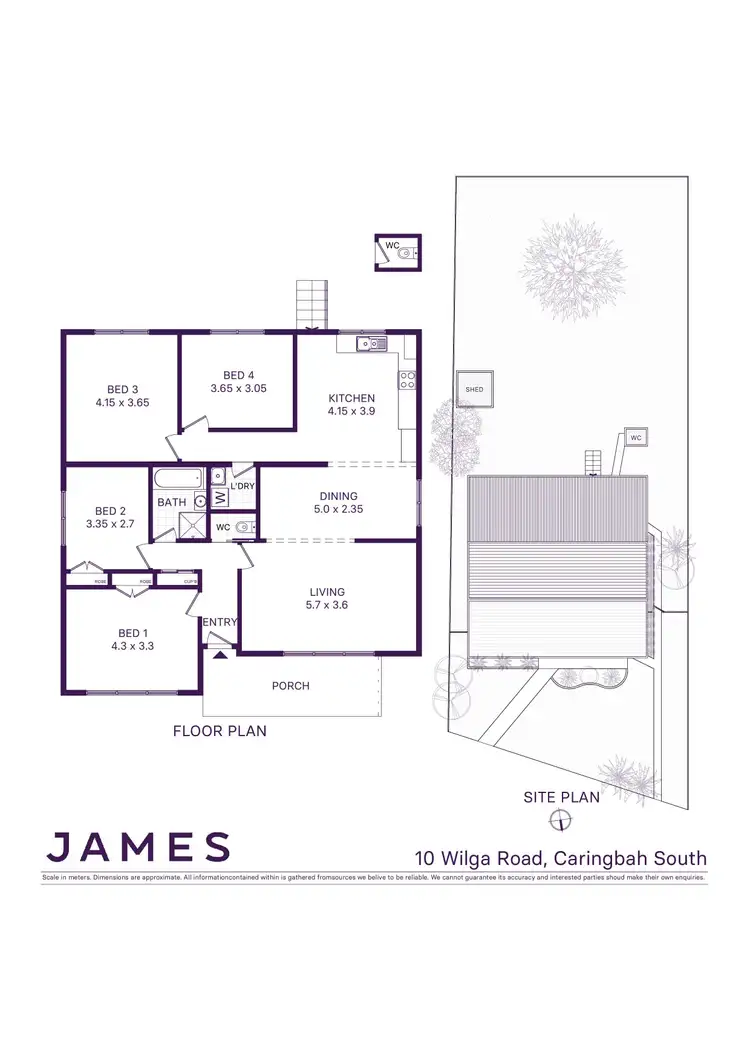 Floorplan of Homely house listing, 10 Wilga Road, Caringbah South NSW 2229
