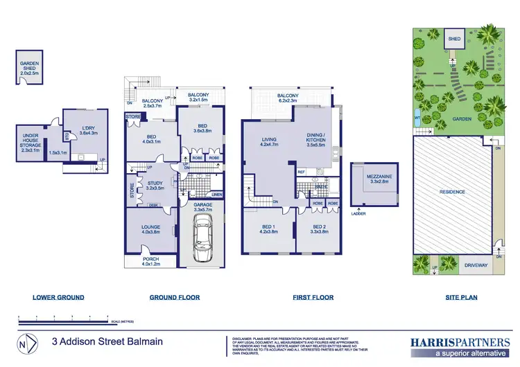 Floorplan of Homely house listing, 3 Addison Street, Balmain NSW 2041