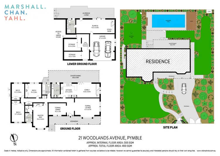 Floorplan of Homely house listing, 21 Woodlands Avenue, Pymble NSW 2073
