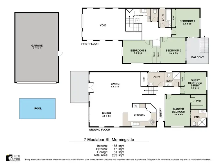 Floorplan of Homely house listing, 7 Moolabar Street, Morningside QLD 4170