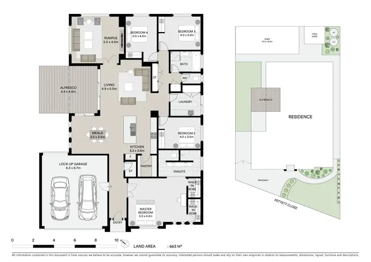 Floorplan of Homely house listing, 11 Pettett Close, Miners Rest VIC 3352