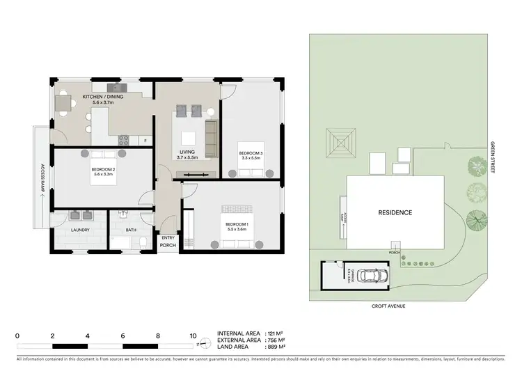 Floorplan of Homely house listing, 223 Green Street, Ulladulla NSW 2539