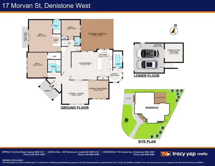 Floorplan of Homely house listing, 17 Morvan Street, Denistone West NSW 2114