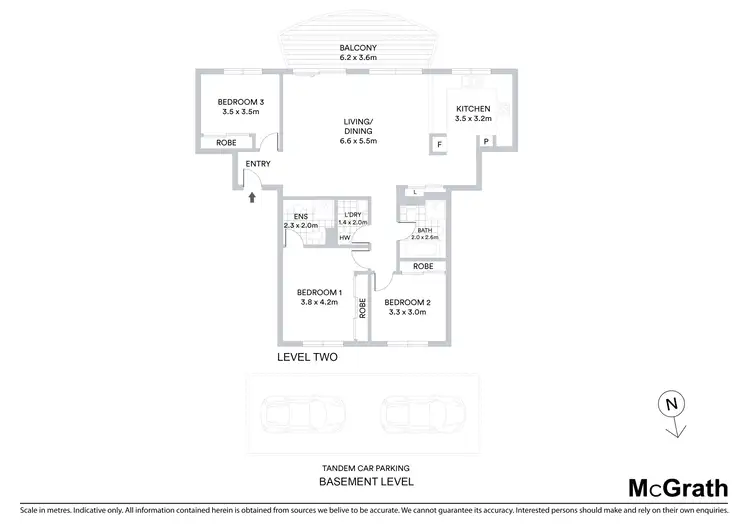 Floorplan of Homely apartment listing, 65/1-9 Yardley Avenue, Waitara NSW 2077