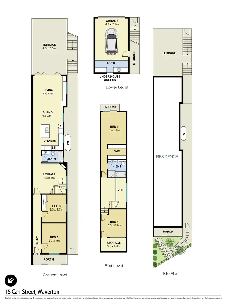 Floorplan of Homely house listing, 15 Carr Street, Waverton NSW 2060