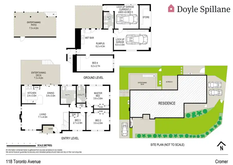 Floorplan of Homely house listing, 118 Toronto Avenue, Cromer NSW 2099