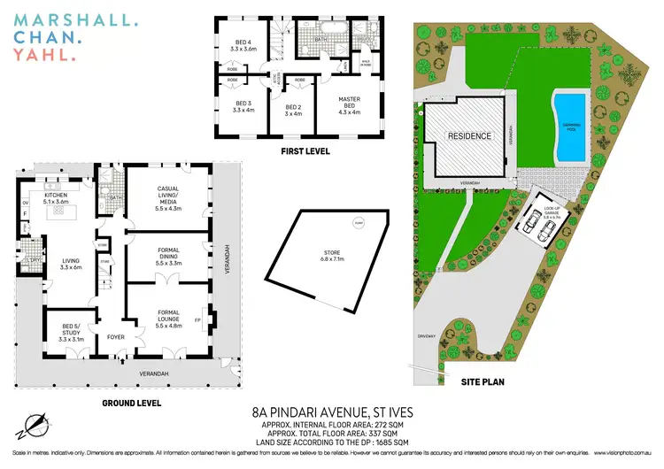 Floorplan of Homely house listing, 8A Pindari Avenue, St Ives NSW 2075