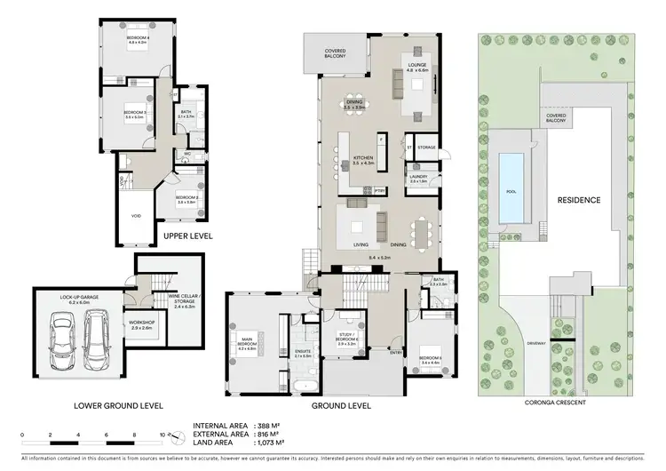 Floorplan of Homely house listing, 7 Coronga Crescent, Killara NSW 2071