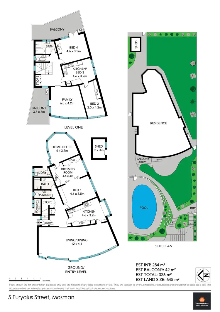 Floorplan of Homely house listing, 5 Euryalus Street, Mosman NSW 2088