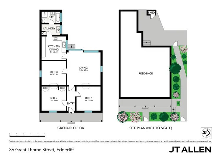 Floorplan of Homely house listing, 36 Great Thorne Street, Edgecliff NSW 2027