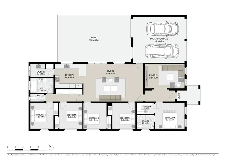 Floorplan of Homely house listing, 12 Winnell Court, Thurgoona NSW 2640
