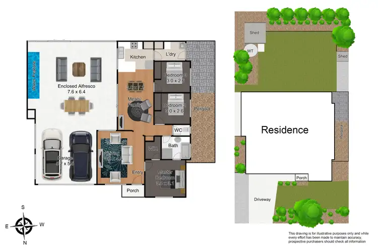 Floorplan of Homely house listing, 12 Forsyth Court, Cranbourne North VIC 3977