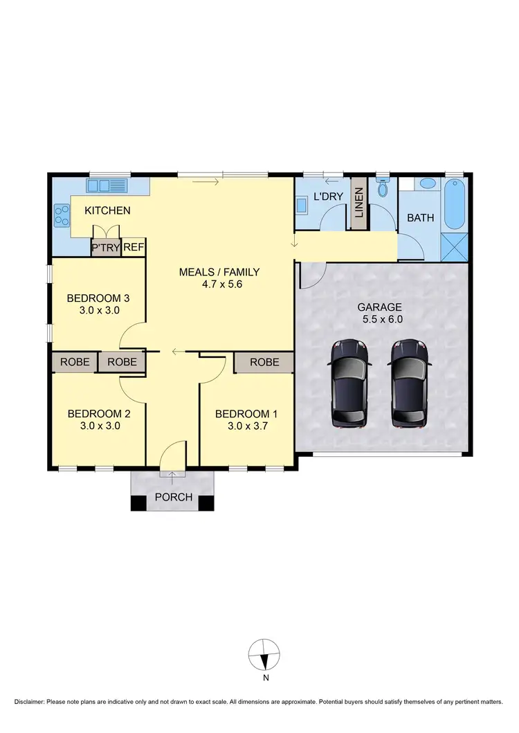Floorplan of Homely house listing, 321 Serenity Street, Armstrong Creek VIC 3217