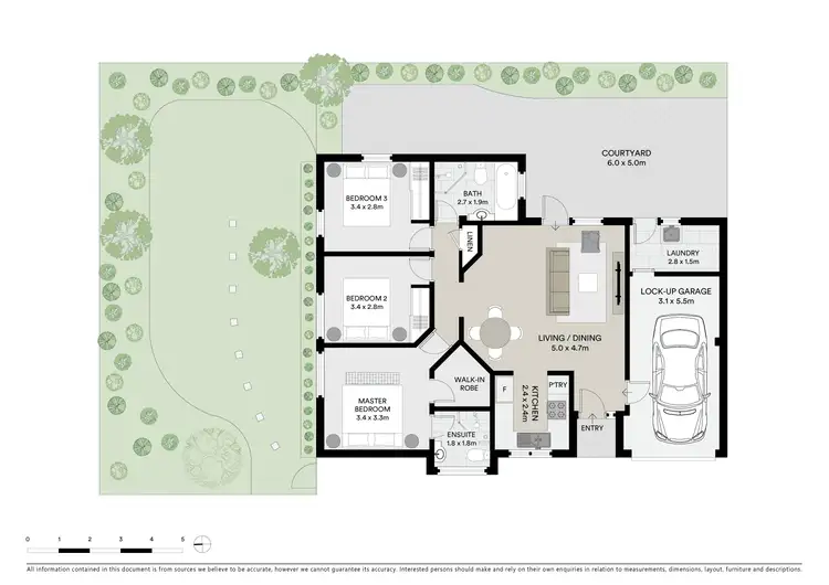 Floorplan of Homely villa listing, 2/17 Bonanza Parade, Sans Souci NSW 2219