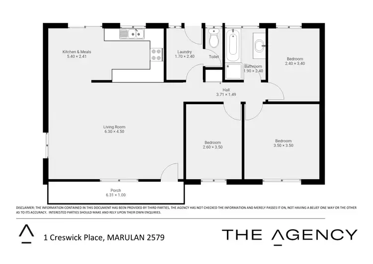 Floorplan of Homely land listing, 1 Creswick Place, Marulan NSW 2579
