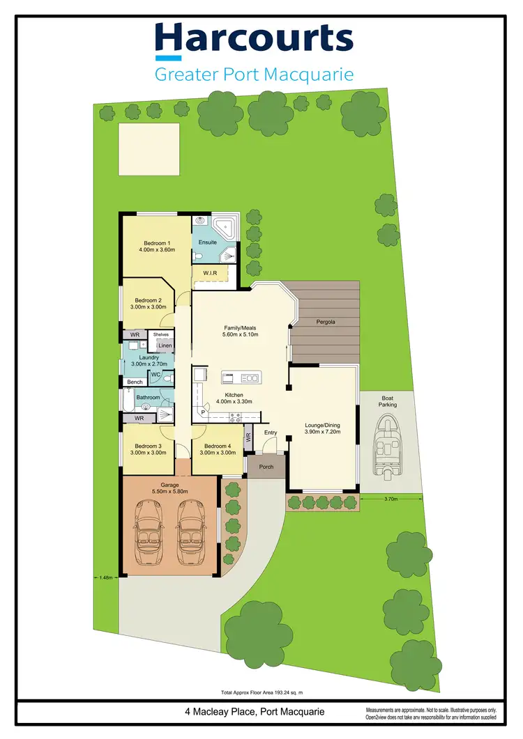 Floorplan of Homely house listing, 4 Macleay Place, Port Macquarie NSW 2444