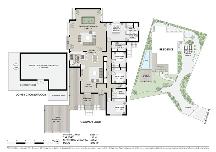 Floorplan of Homely house listing, 9 Meander Court, Buderim QLD 4556