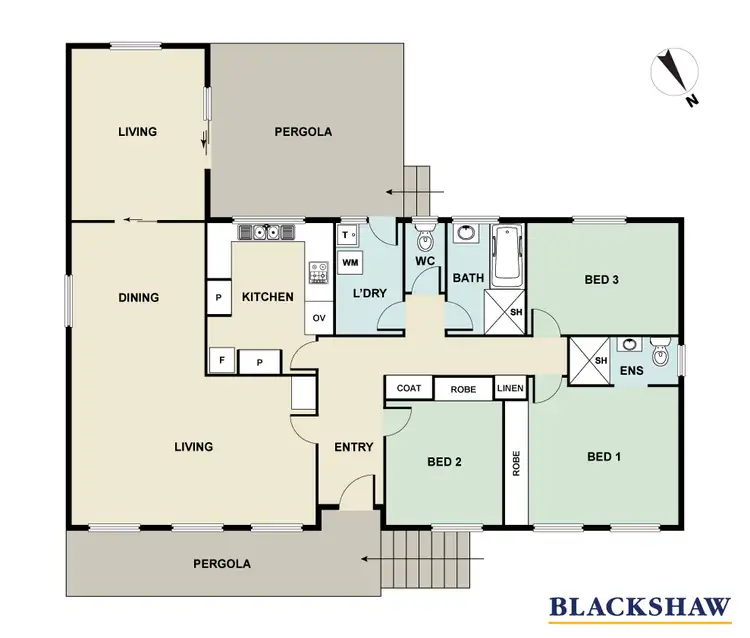 Floorplan of Homely house listing, 94 Darwinia Terrace, Chapman ACT 2611