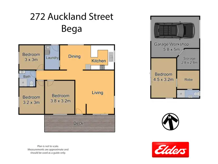 Floorplan of Homely house listing, 272 Auckland Street, Bega NSW 2550