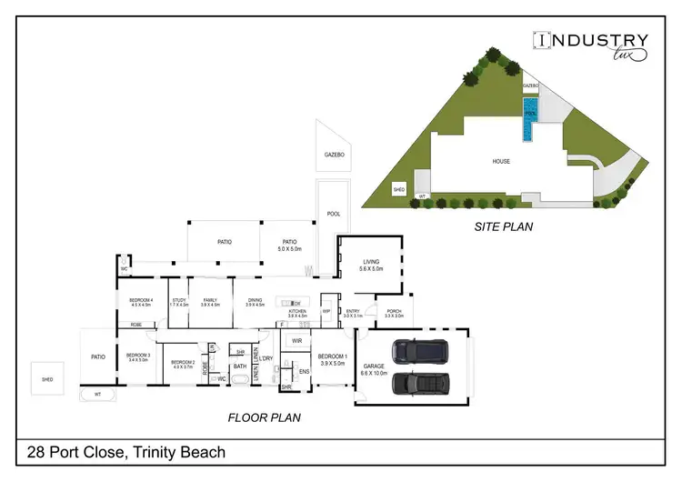 Floorplan of Homely house listing, 28 Port Close, Trinity Beach QLD 4879