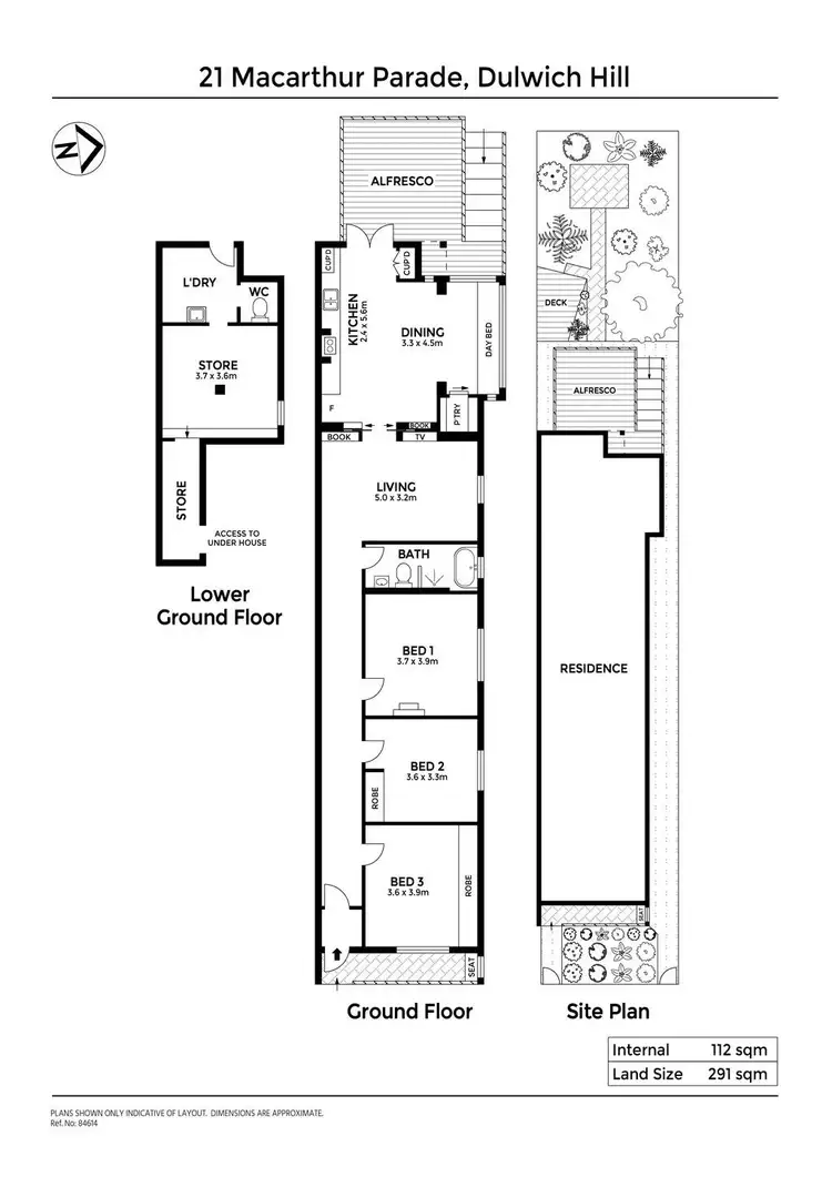 Floorplan of Homely house listing, 21 Macarthur Parade, Dulwich Hill NSW 2203