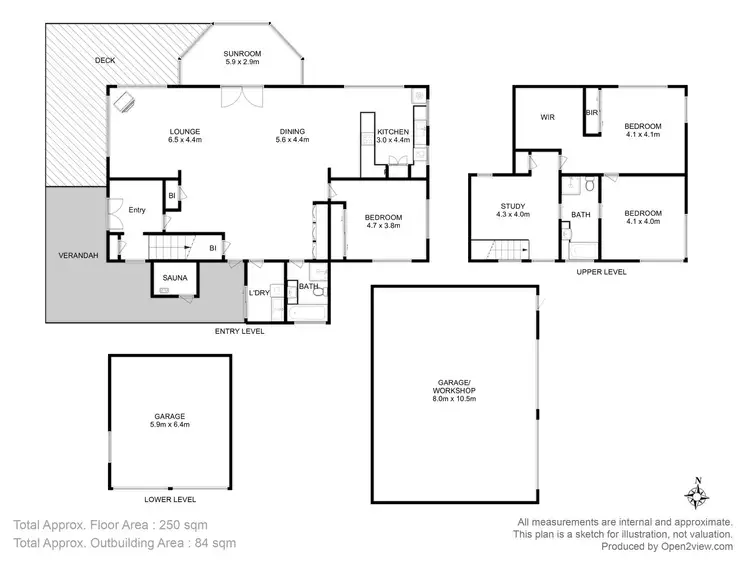 Floorplan of Homely house listing, 13 Osprey Road, Eaglehawk Neck TAS 7179