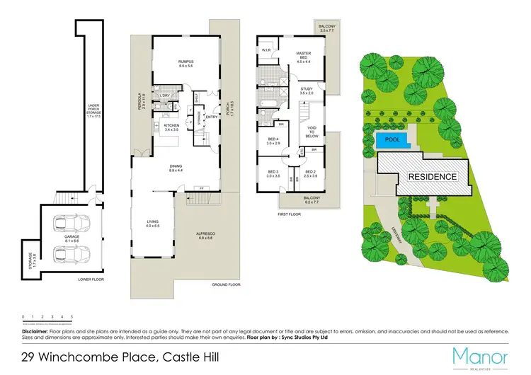 Floorplan of Homely house listing, 29 Winchcombe Place, Castle Hill NSW 2154