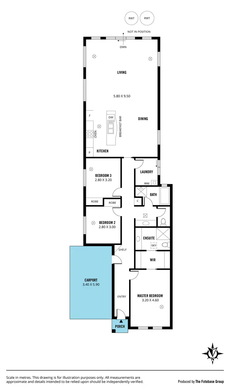 Floorplan of Homely house listing, 12a Oak Avenue, Tonsley SA 5042
