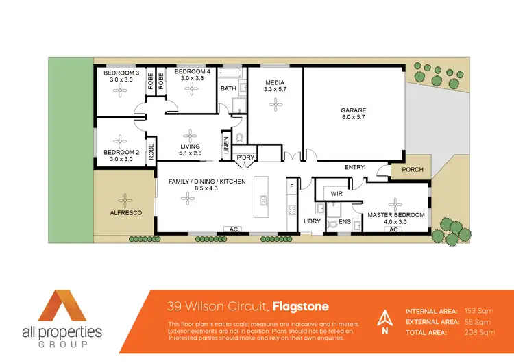 Floorplan of Homely house listing, 39 Wilson Circuit, Flagstone QLD 4280