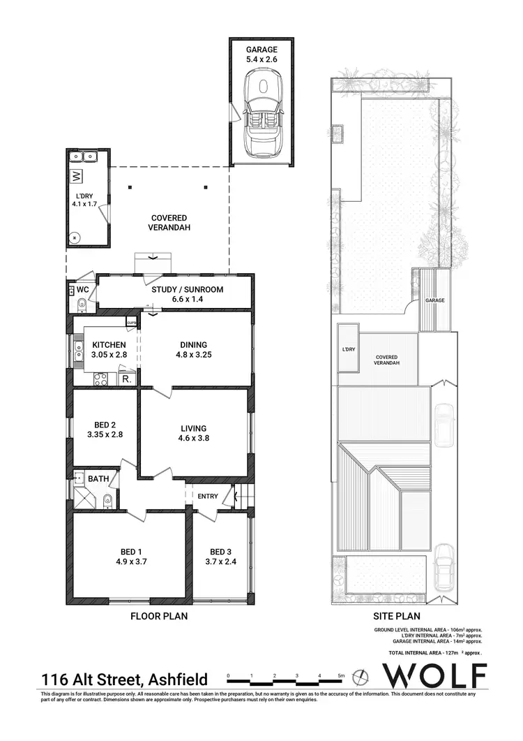 Floorplan of Homely house listing, 116 Alt Street, Ashfield NSW 2131