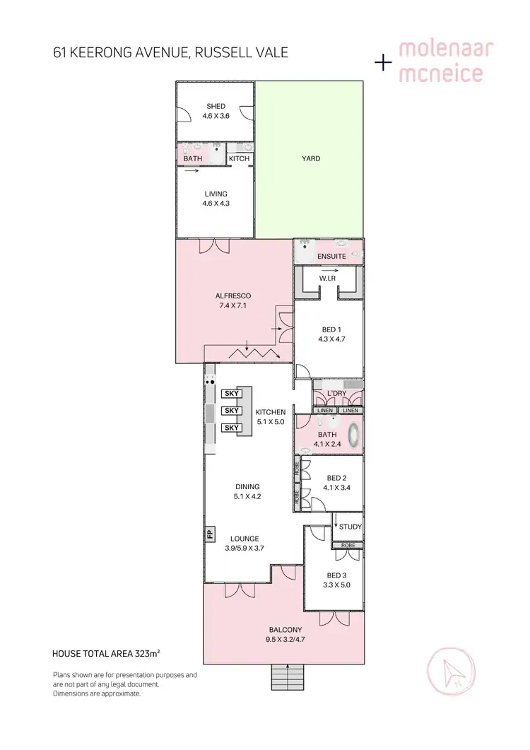 Floorplan of Homely house listing, 61 Keerong Avenue, Russell Vale NSW 2517