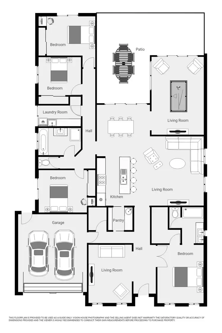 Floorplan of Homely house listing, 3 Keating Close, Merbein VIC 3505