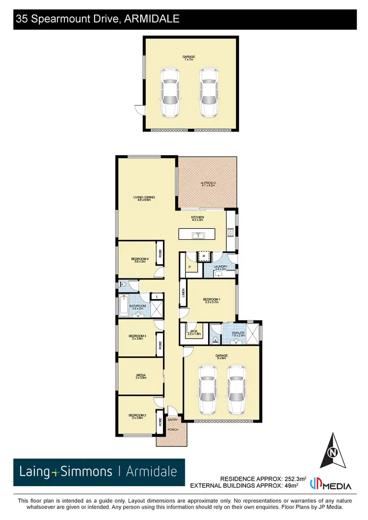 Floorplan of Homely house listing, 35 Spearmount Drive, Armidale NSW 2350