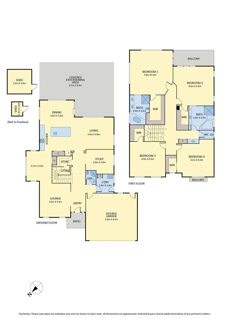 Floorplan of Homely house listing, 13 Penelope Court, Gisborne VIC 3437
