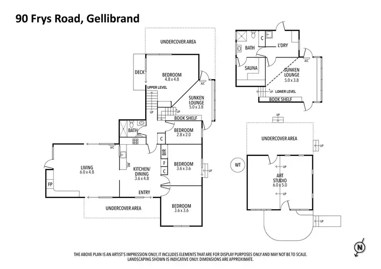 Floorplan of Homely rural property listing, 90 Frys Road, Gellibrand VIC 3239