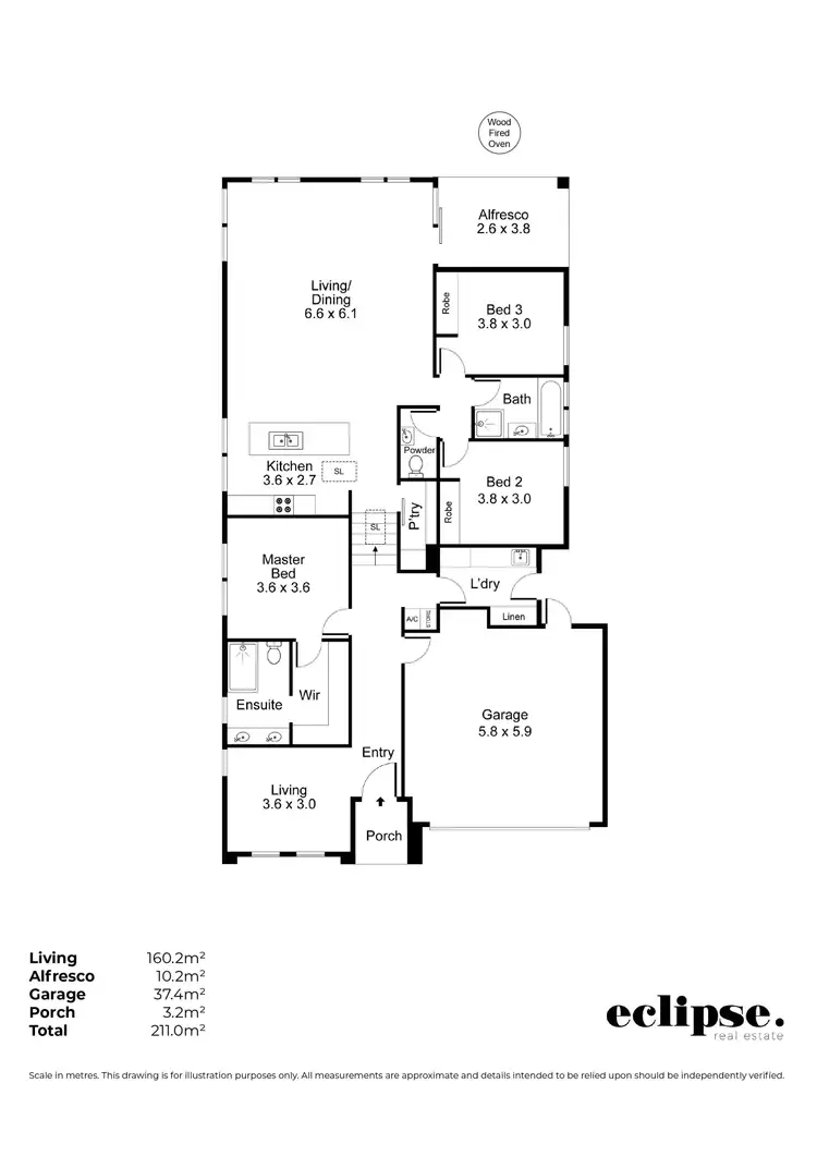 Floorplan of Homely house listing, 53 Glen Stuart Road, Woodforde SA 5072
