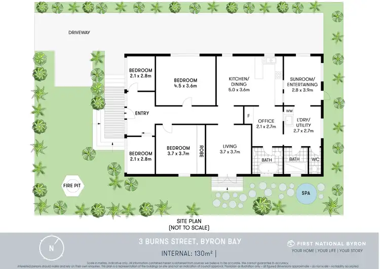Floorplan of Homely house listing, 3 Burns Street, Byron Bay NSW 2481