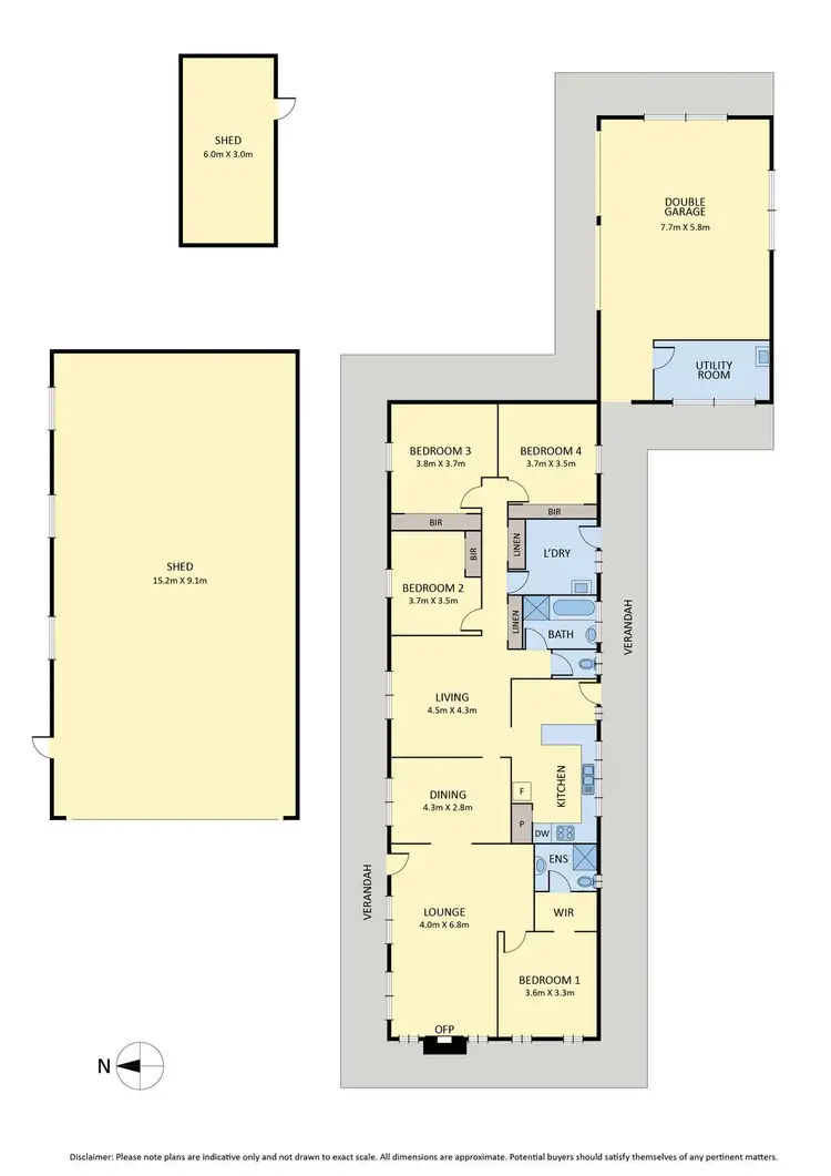 Floorplan of Homely house listing, 10 Redwood Court, Romsey VIC 3434