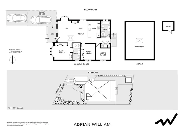 Floorplan of Homely house listing, 16 Richard Avenue, Earlwood NSW 2206