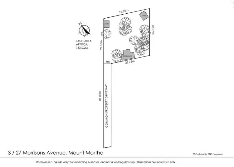 Floorplan of Homely house listing, 3/27 Morrisons Avenue, Mount Martha VIC 3934